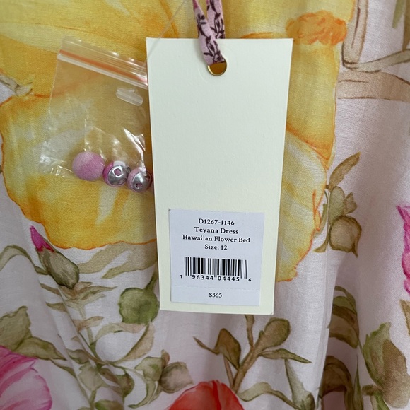 New W/ tags LoveShackFancy Teyana Dress size 12 - Picture 4 of 6